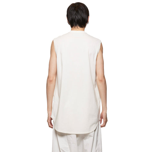 JULIUS 868CPM2 Off White / Stan Graphic Sleeve Less Tops